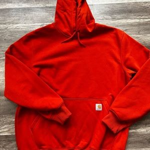 Carhart rain defender loose, fit heavy weight sweatshirt, new with tag large